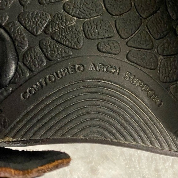 Frye Windward Brown Leather Athletic Sandals Men’s Size 9D Adjustable Straps - Picture 8 of 9